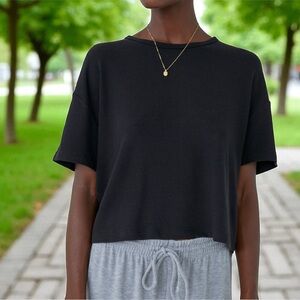 Wilfred Free M black lounge tee